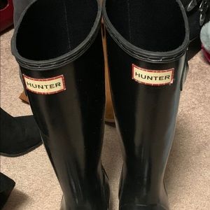 Hunter rain boots